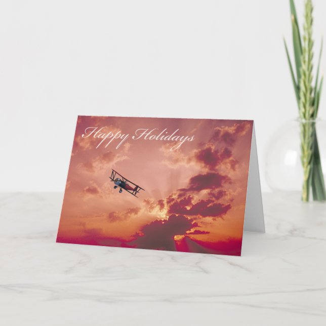 Happy Holidays Holiday Card (Front)