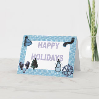 Happy Holidays Holiday Card