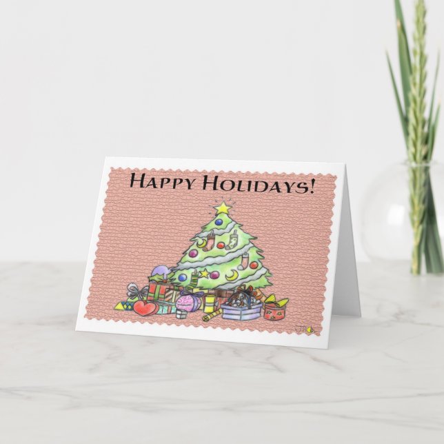 Happy Holidays! Holiday Card (Front)