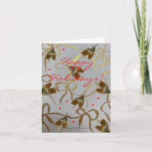 Happy Holidays! holiday card