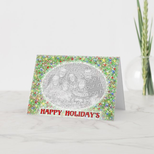 Happy Holiday's Holiday Card (Front)