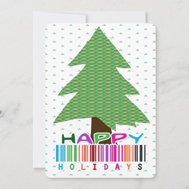 Happy Holidays Holiday Card (Front)