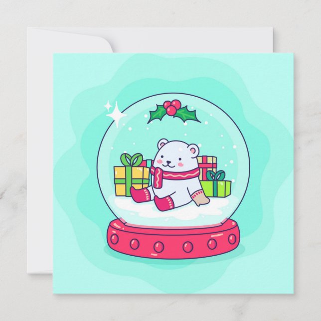 Happy Holidays Holiday Card (Front)