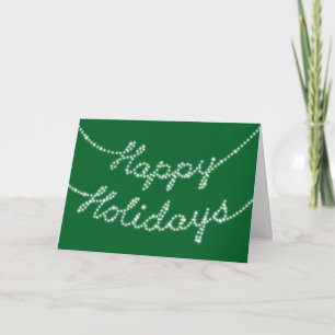 Happy Holidays in Twinkle Lights Corporate Card