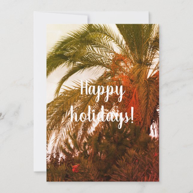 Happy holidays! invitation (Front)