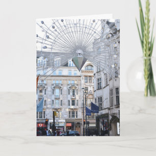 Happy Holidays London UK Christmas Festive Season Card