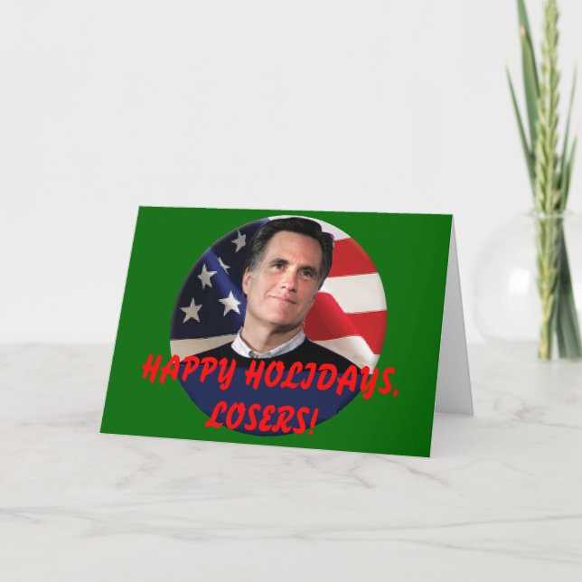Happy Holidays, Losers - Card (Front)
