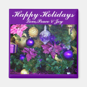 Happy Holidays_ Magnet