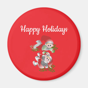Happy Holidays Magnet