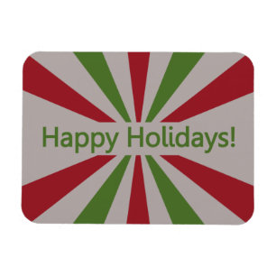 Happy Holidays magnet