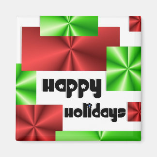 Happy Holidays Magnet