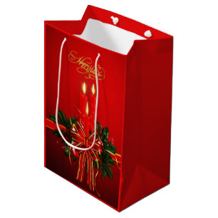 Happy Holidays Medium Gift Bag