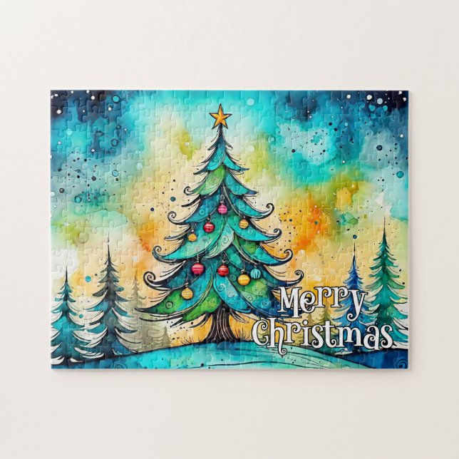 Happy Holidays | Merry Christmas, Everyone Jigsaw Puzzle (Horizontal)