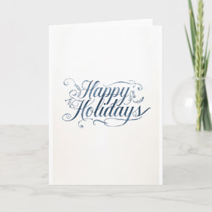 Happy Holidays Merry Christmas Family New Year Card