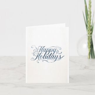 Happy Holidays Merry Christmas Family New Year Card