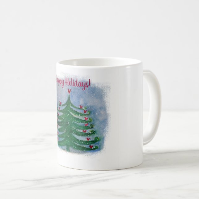 Happy Holidays Mug (Front Right)