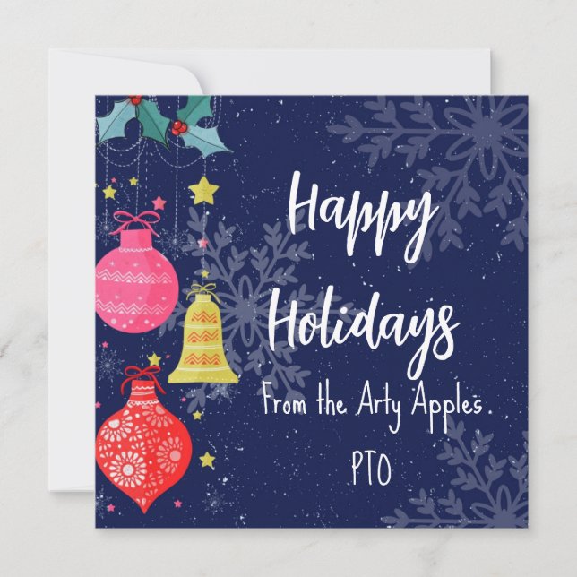 happy holidays neighbour corporate estate agent  (Front)