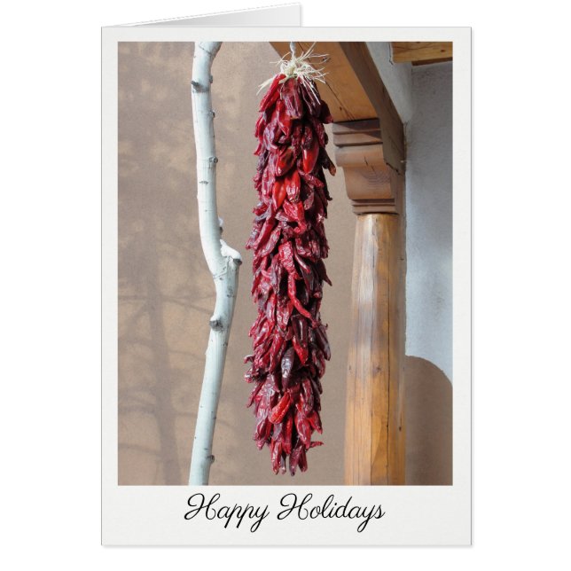 Happy Holidays - New Mexico Style (Front)