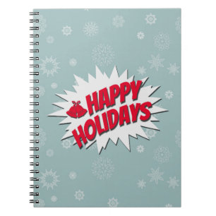 Happy Holidays Notebook