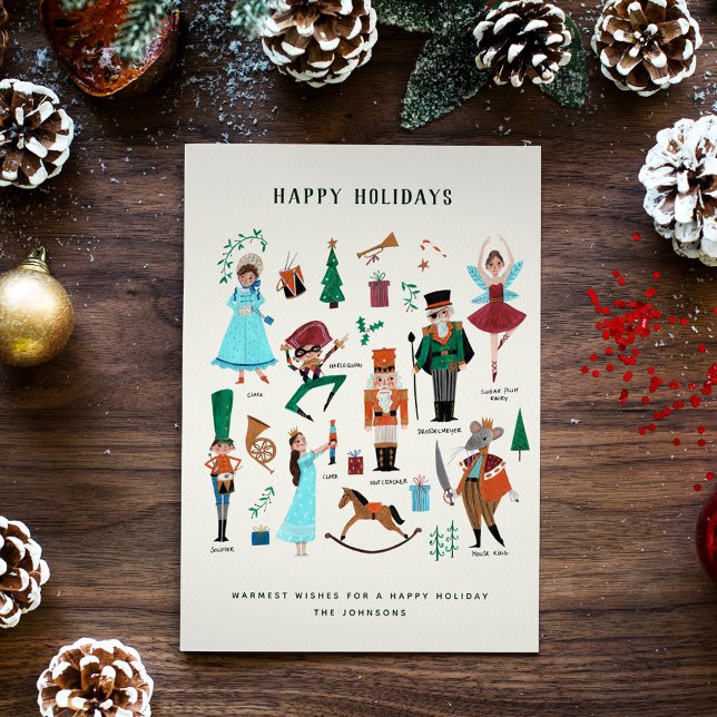 Happy Holidays | Nutcracker | Postcard (Creator Uploaded)
