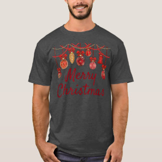 Happy Holidays Ornaments Merry Christmas Hanukkah T-Shirt