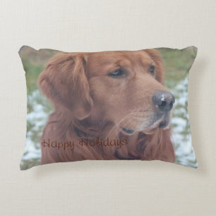 Happy Holidays Pet Pillow