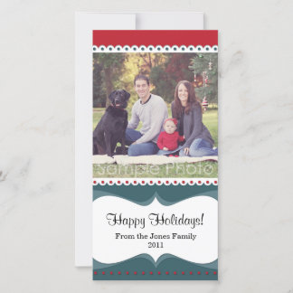 Happy Holidays Photo Card