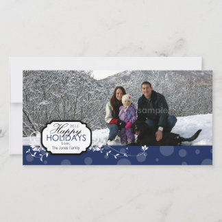 Happy Holidays Photo Card