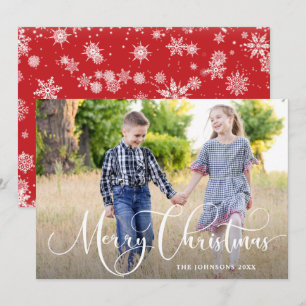 Happy Holidays PHOTO Christmas Greeting Holiday Card