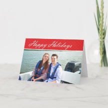 Happy Holidays- Photo Frame