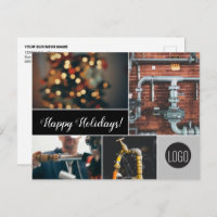 Happy Holidays Plumbing Business logo and Photos