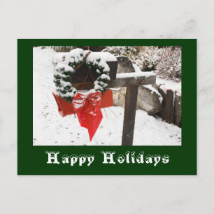 Happy Holidays Postcard