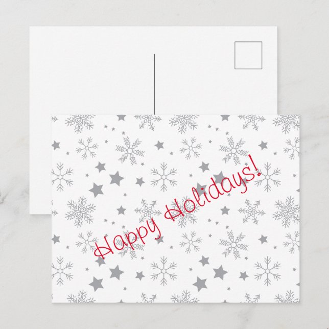 Happy Holidays Postcard (Front/Back)