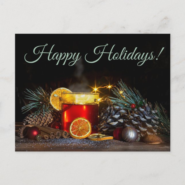 Happy Holidays Postcard (Front)
