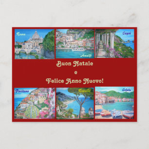 Happy Holidays Postcard