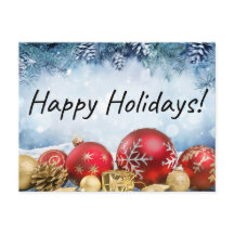 Happy Holidays Postcard
