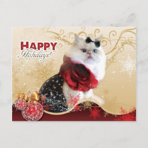 Happy Holidays Postcard