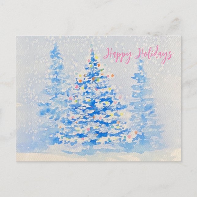 Happy Holidays postcard (Front)