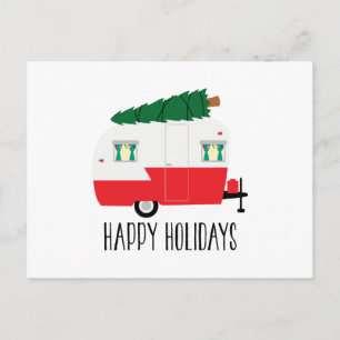 Happy Holidays Postcard