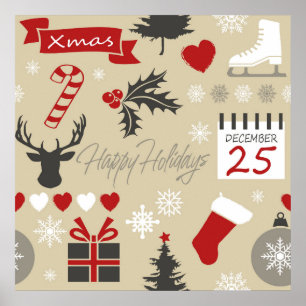 Happy Holidays Poster