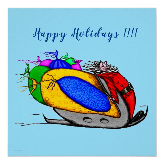Happy Holidays Poster (Front)