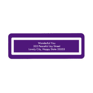 Happy Holidays Purple Design