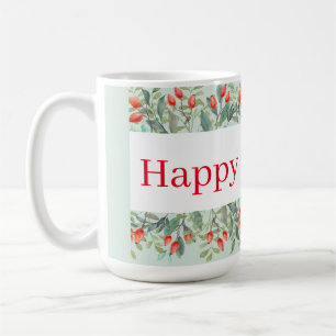 Happy Holidays! Red Coffee Mug