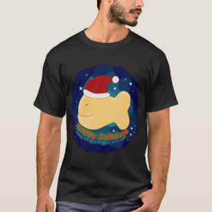 Happy Holidays Santa Goldfish T-Shirt