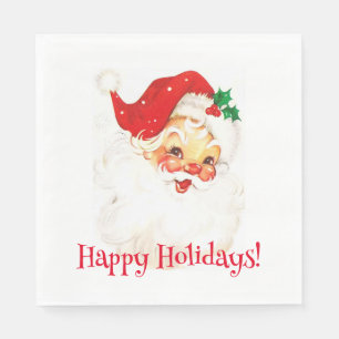 Happy Holidays Santa! Napkin