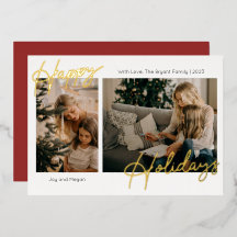 Happy Holidays Script Photo