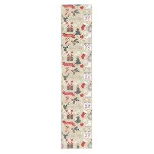 Happy Holidays Short Table Runner