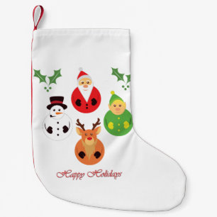 Happy Holidays! Small Christmas Stocking