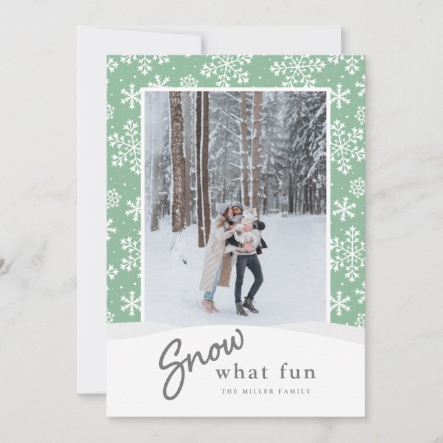 HAPPY HOLIDAYS Snow Much Fun (Front)