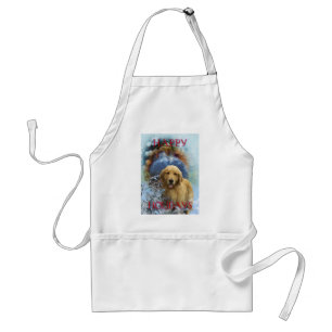 Happy Holidays Standard Apron